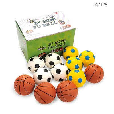 Logo Printed Basketball Stress Ball feito sob encomenda para brinquedo do esforço do plutônio das crianças e dos adultos