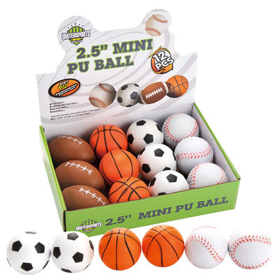 Brinquedo feito sob encomenda do basquetebol do plutônio de Logo Printed da bola do esforço do futebol das crianças e dos adultos