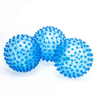 Massagem transparente Toy Ball Soft Touch 6&quot; PVC para jogos das crianças