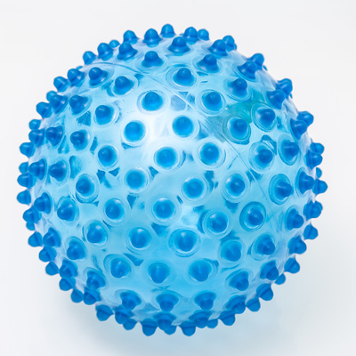 Massagem transparente Toy Ball Soft Touch 6&quot; PVC para jogos das crianças