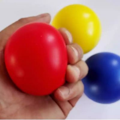 Bola de espuma PU personalizada, bola anti-estresse de alívio de pressão com logotipo