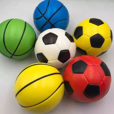 Bola de espuma PU personalizada, bola anti-estresse de alívio de pressão com logotipo