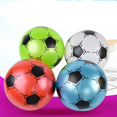 Bola de futebol de PVC inflável personalizada para crianças Brinquedo em forma de presente saltitante