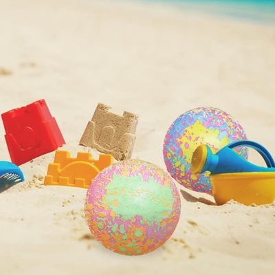 Brinquedo de bola de praia portátil para crianças, bola de brincar de água de PVC interativa para pais e filhos