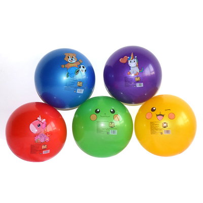 PVC Antiburst bola inflável de 5 polegadas, bola de campo de jogos pequena ultraleve