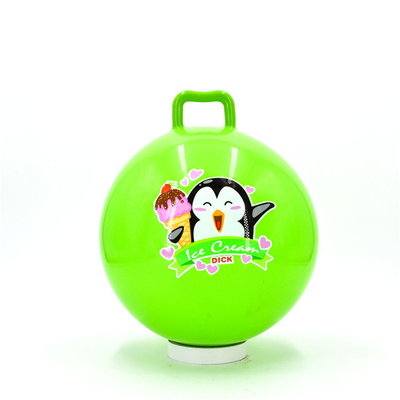 Bola inflável inodora Nontoxic com punho, anti bola Bouncy de salto deslizando