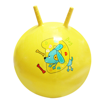 ROHS engrossou as bolas Bouncy grandes de borracha com punhos Antiburst