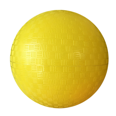 8,5&quot; bola de campo de jogos inflável Antiburst do amarelo do PVC Ecofriendly