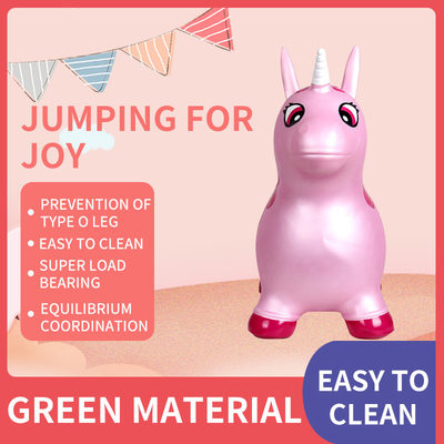 Função antiusura de Unicorn Inflatable Animal Bouncer Multi insípido