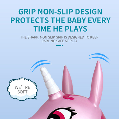 Função antiusura de Unicorn Inflatable Animal Bouncer Multi insípido