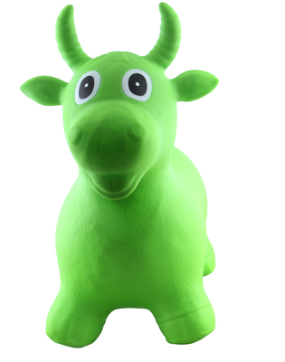 Anti deslizar do cavalo animal inflável de pouco peso colorido do leão-de-chácara