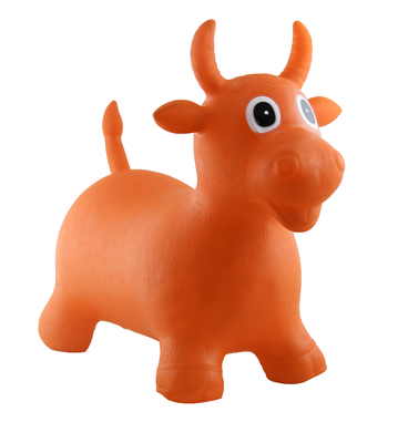 Anti deslizar do cavalo animal inflável de pouco peso colorido do leão-de-chácara