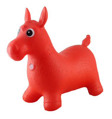 Pony Bouncer inflável Nontoxic inofensiva, cavalo Bouncy durável do funil
