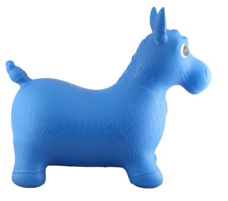 Pony Bouncer inflável Nontoxic inofensiva, cavalo Bouncy durável do funil