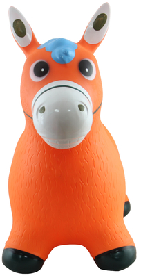 Leão-de-chácara animal inflável 58x28x50cm de múltiplos propósitos do funil durável das crianças
