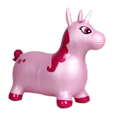 Rosa Nontoxic Unicorn Inflatable Animal Bouncer Waterproof Ecofriendly