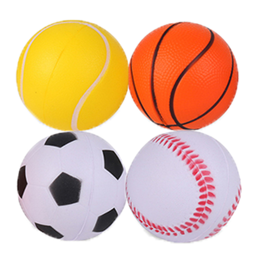 Antiburst Mini Foam Sports Balls inodoro, futebol interno da espuma macia Nontoxic
