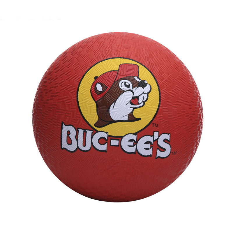 Bola Bouncy de borracha natural antiusura, 8,5 polegadas multifuncional Dodgeball