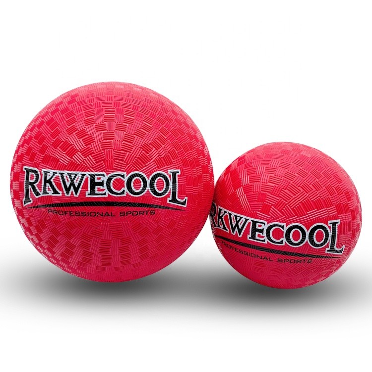 Volume Bouncy Nonslip de Dodgeball da bola de borracha vermelha de pouco peso inofensiva