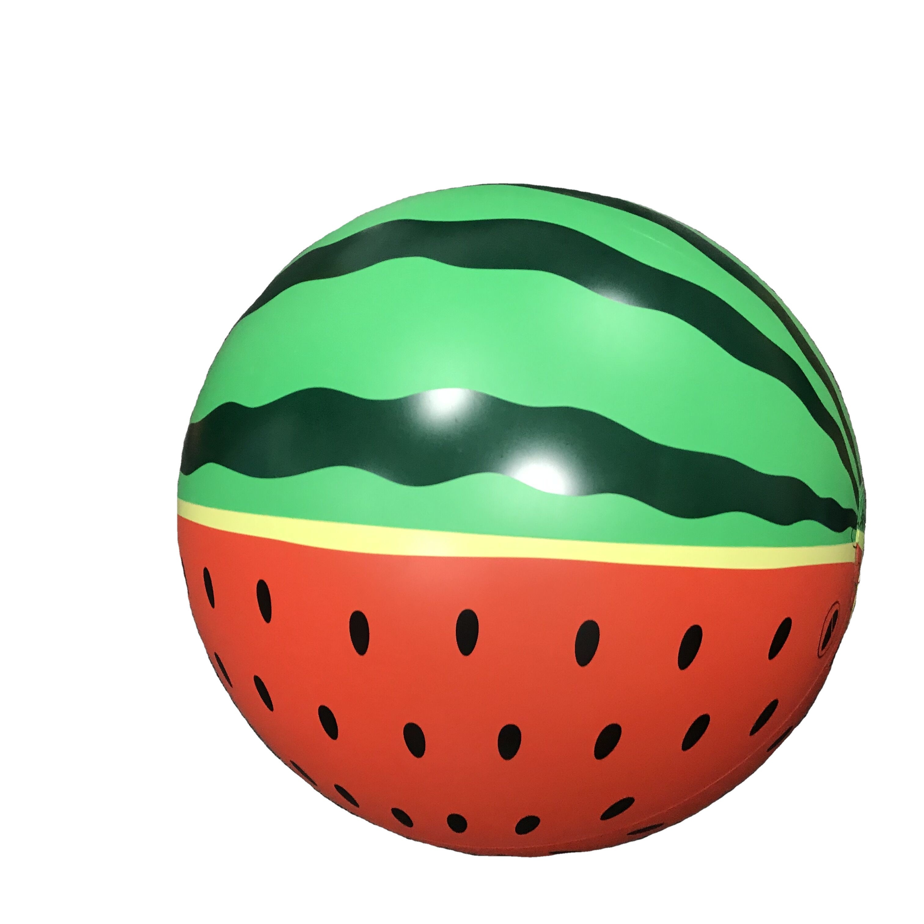 5&quot; bola de praia da melancia do PVC, bola inflável não tóxica da melancia