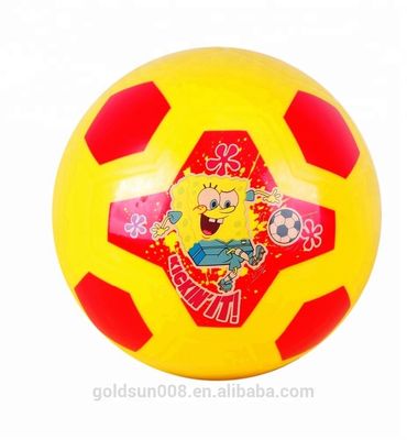 bola de salto do exercício de 45cm, bola inflável do salto com o decalque para crianças